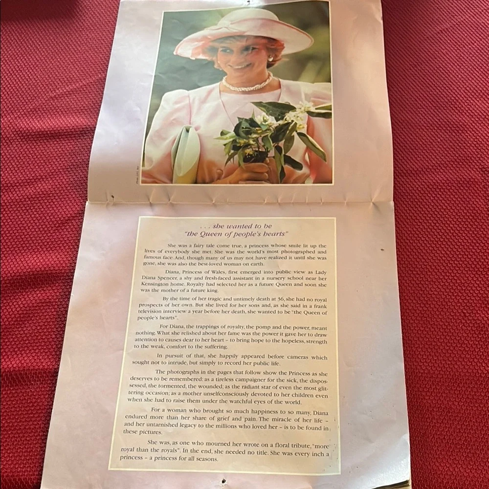 Diana The People's Princess Calendar